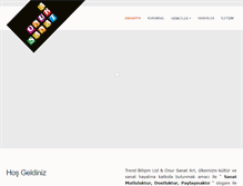 Tablet Screenshot of onursanat.com